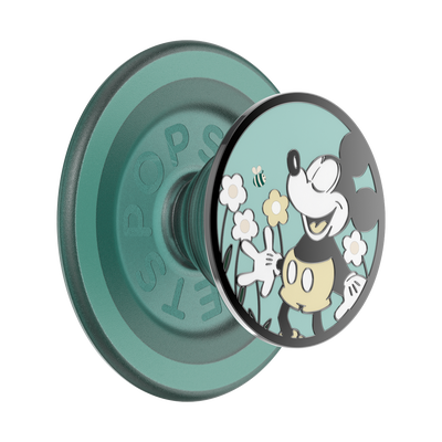 Tonal Flower Mickey — PopGrip for MagSafe